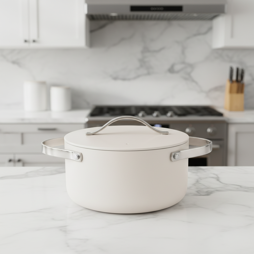 Casserole With Lid Induction Base & Oven Safe 24cm