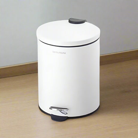 Pedal Bin 5L White