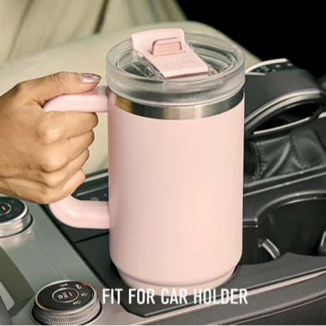 Tyeso Aura Insulated Travel Tumbler 900ml Light Pink