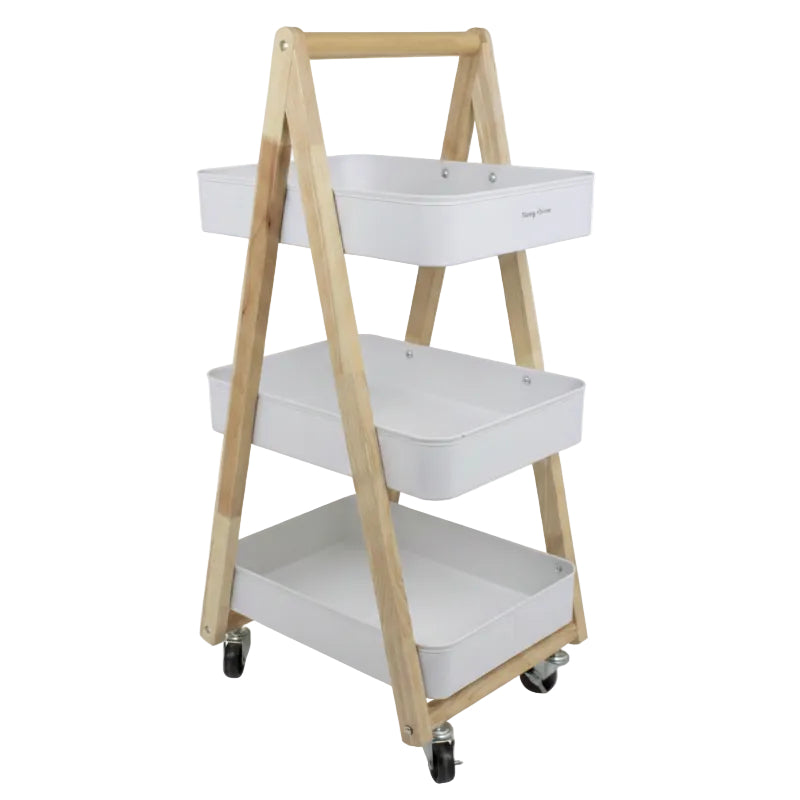 3 Tier Storage Trolley With Wheels
