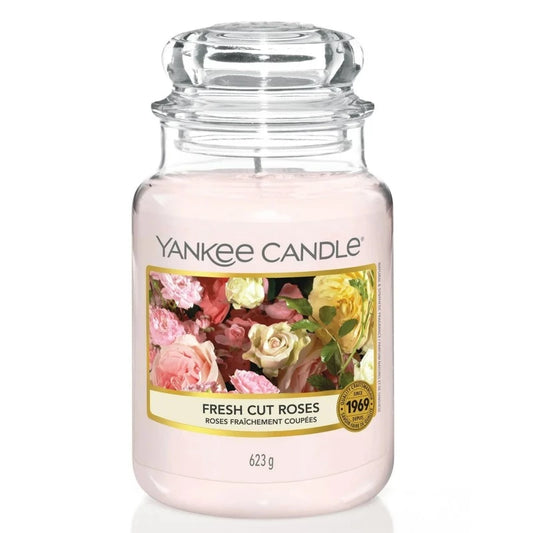 Yankee Scented Candle "Fresh Cut Roses" 623gm