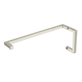 Square Design 19x19x450x150mm Towel Bar & Pull Handle For Shower Door