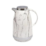 1 Ltr Thermos White Marble