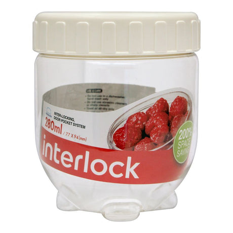 Interlock Food Container, 280ml 