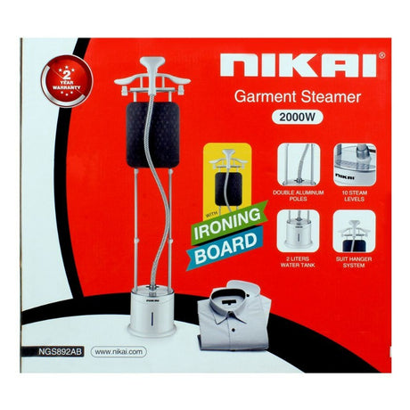 Nikai Garment Steamer with Ironing Board