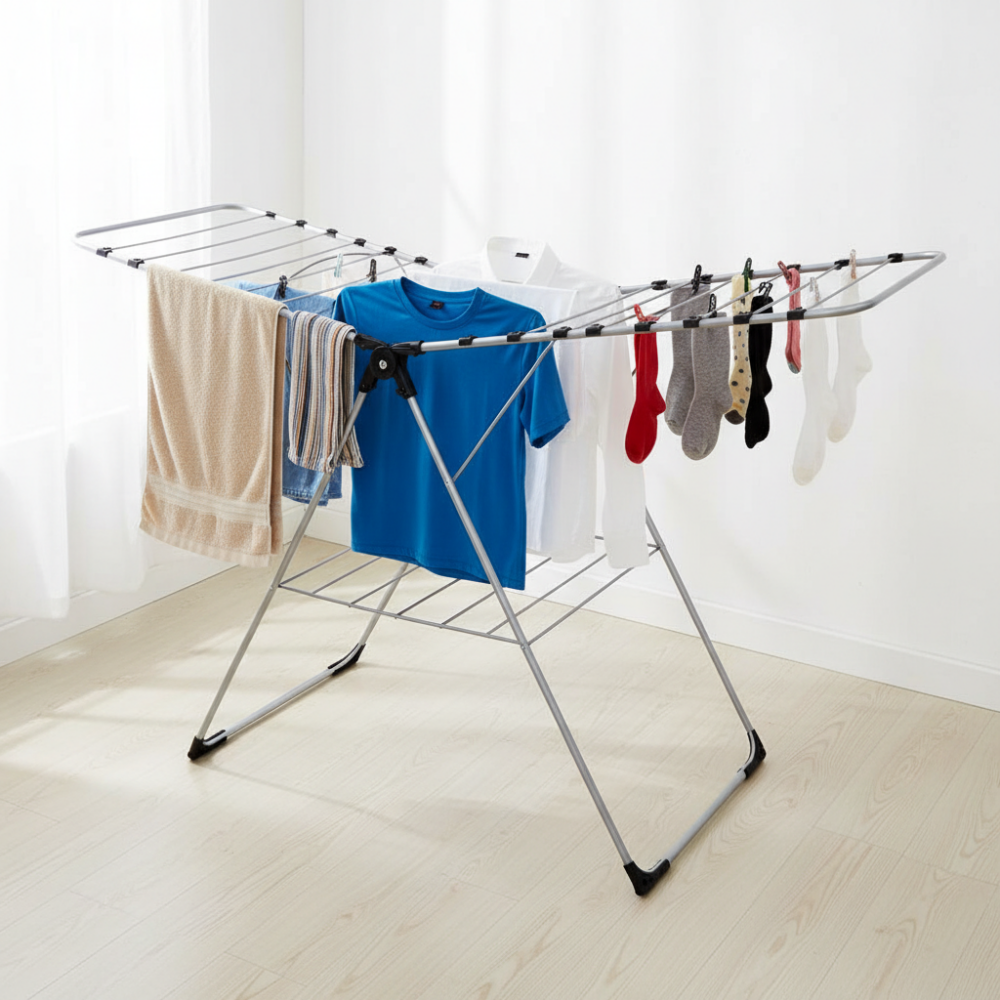 Foldable Cloth Dryer 164 x 59 x 120cm