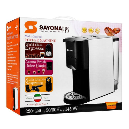 Sayona Multi Capsule Coffee Machine