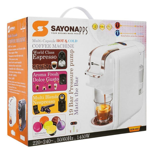 Sayona Multi Capsule Coffee Machine