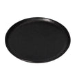 Ceramic Dessert Plate Black 8"