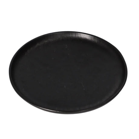 Ceramic Dessert Plate Black 8"