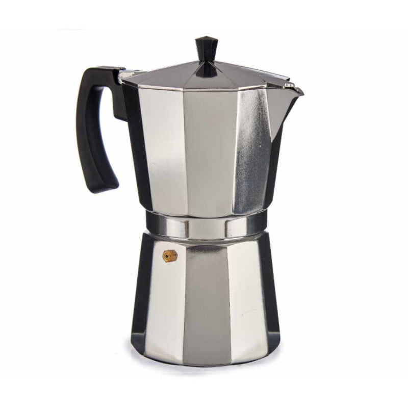 12 Cups Aluminium Coffee Maker With Handle