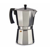 12 Cups Aluminium Coffee Maker With Handle