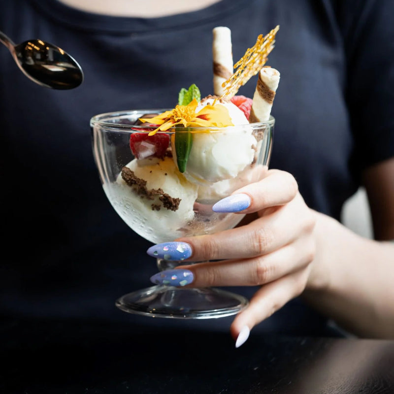 Set Of 2 Double Wall Dessert Cups 250ml