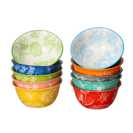 Danny Home Dessert Bowls 4.75" (Set of 10)