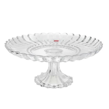 Glass Salad Footed Bowl 29.8cm