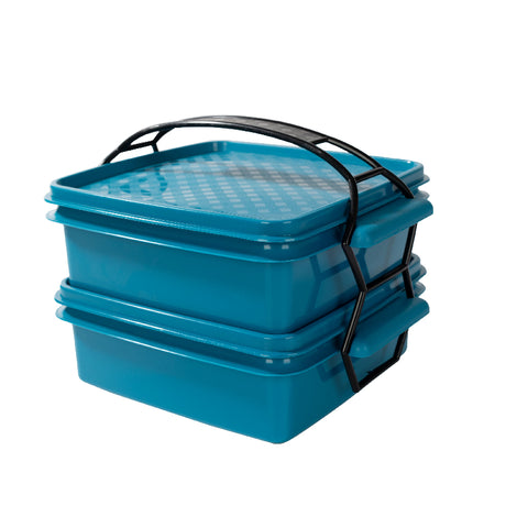 Plastic Lunch Box (Set of 2)