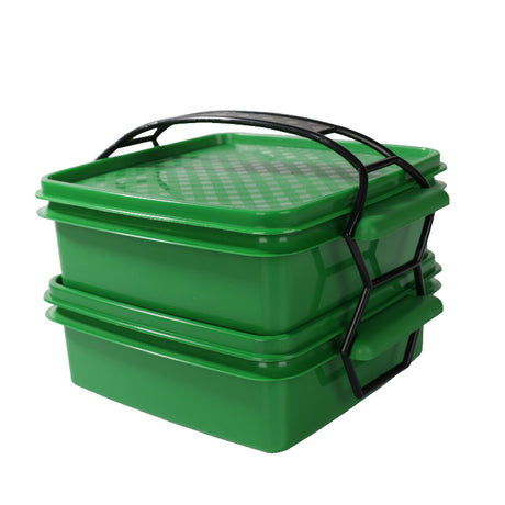 Plastic Lunch Box (Set of 2)