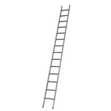 Hailo Single Aluminium Ladder 15 Steps