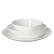Opal Glass Dinner Set 24pcs White