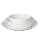 Opal Glass Dinner Set 24pcs White