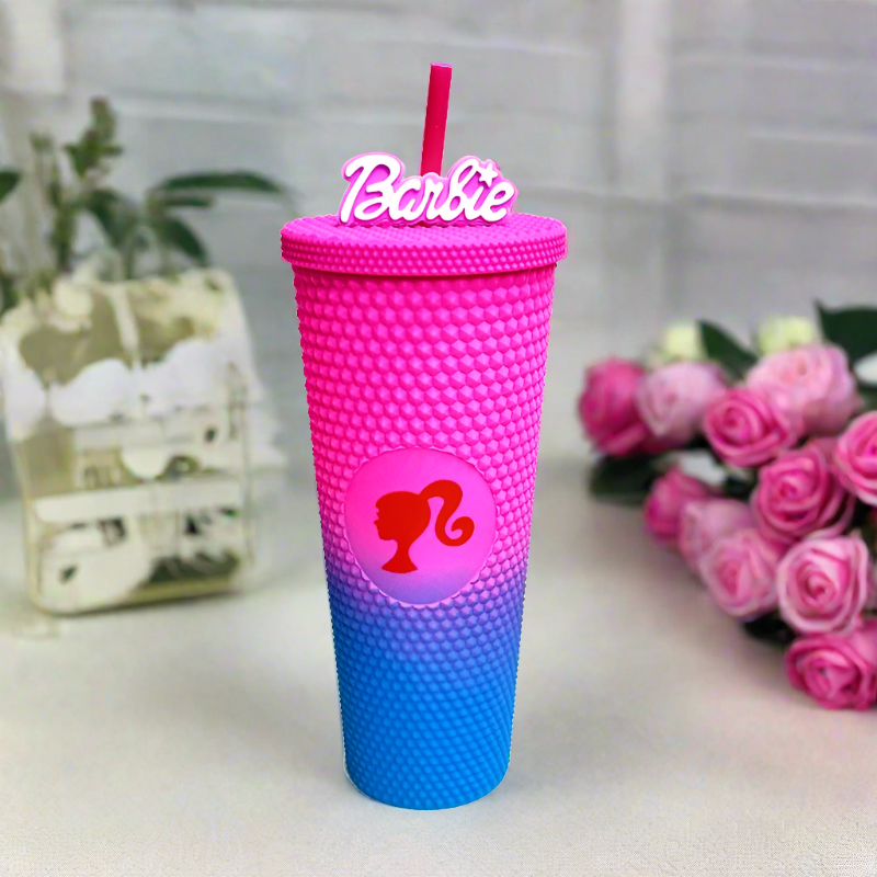 Barbie Sipper Tumbler Blue/Pink by JB Saeed Studio Buy Drinking