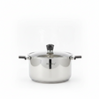 Stainless Steel Cooking Pot 30 cm/ 9L With Glass Lid