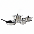 Stainless Steel 8 Pcs Cookware Set