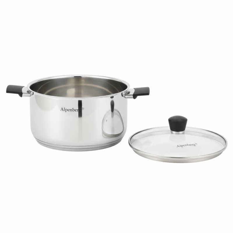 Stainless Steel 8 Pcs Cookware Set