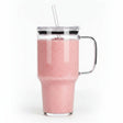 Danny Home Glass Tumbler With Straw 1L