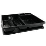 Bazaar Retractable Dish Drainer Black