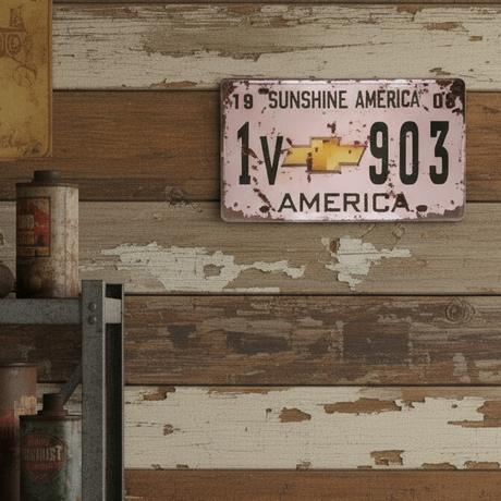 Retro Hanging Wooden Frame