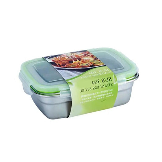 Square Food Container SS 1800ml