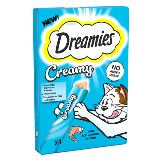 Dreamies Creamy Treat Salmon 40g