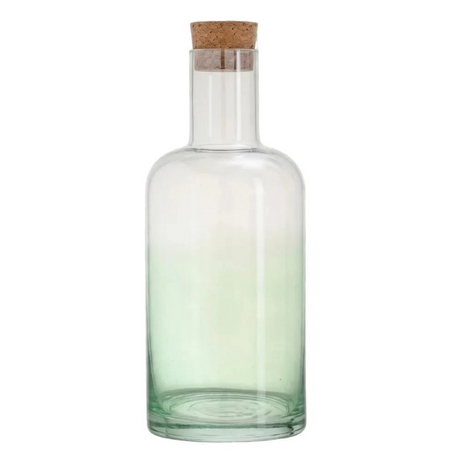 Water Carafe With Cork lid 1.5L Soft Green