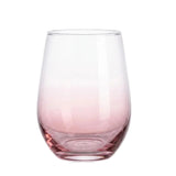 Drinking Glass Set 4Pcs 360ml Soft Pink