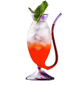 Vampire Glass Small With Straw