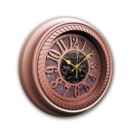 Heritage Wall Clock Fallow Copper