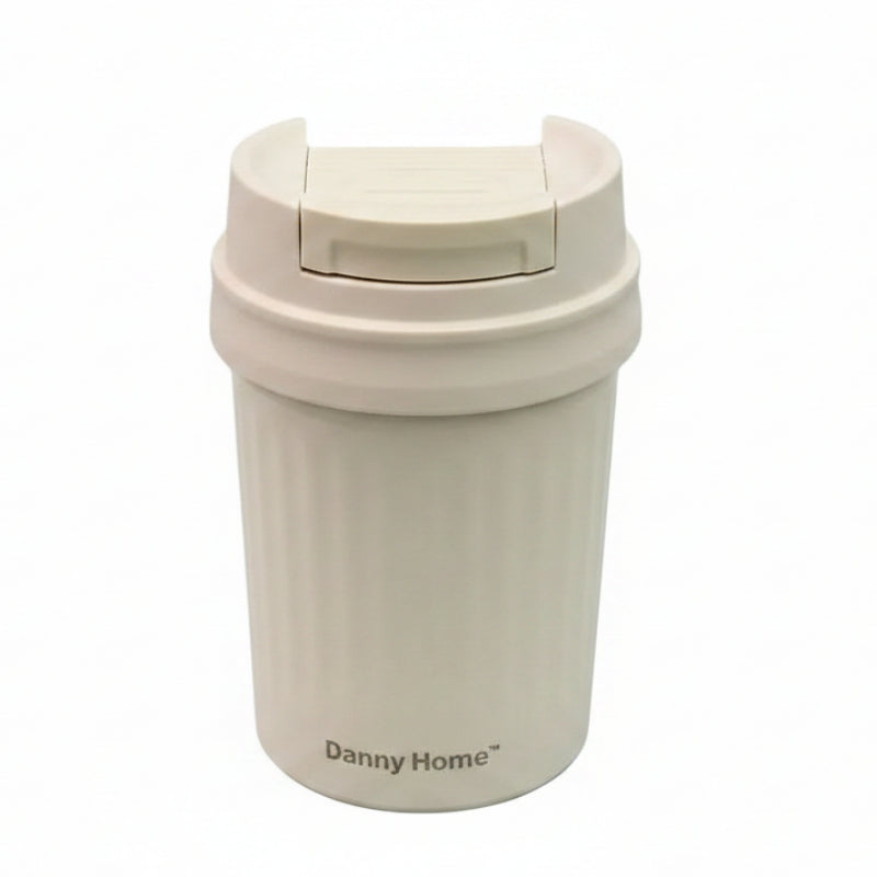 Double Wall Insulated Coffee Mug Cream 300ml