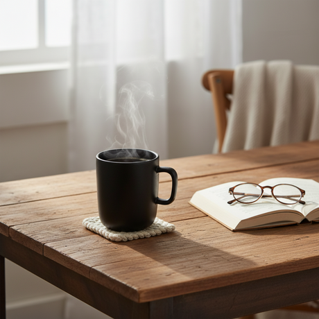 Stoneware Coffee Mug 340ml Black