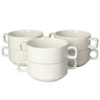 Porcelain Soup Bowl White 3.9" (Set of 6)