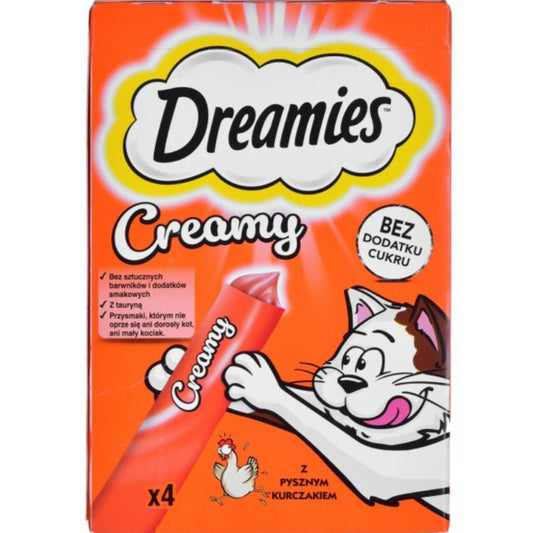 Dreamies Creamy Treat Chicken 40g