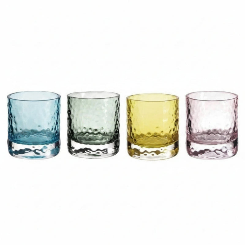 Glass Candle Holder (Set of 4)
