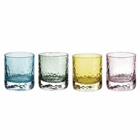 Glass Candle Holder (Set of 4)