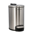 Stainless Steel Pedal Bin 3L Silver