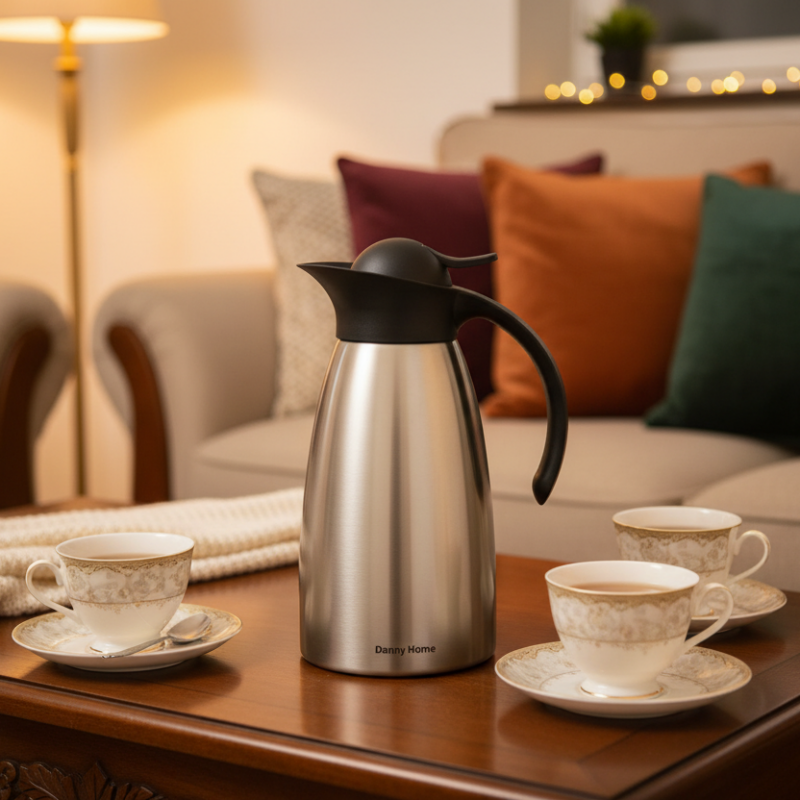 Double Wall Vacuum Flask 1L Stainless Steel
