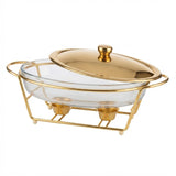 Oval Burner Dish 3.0L Gold