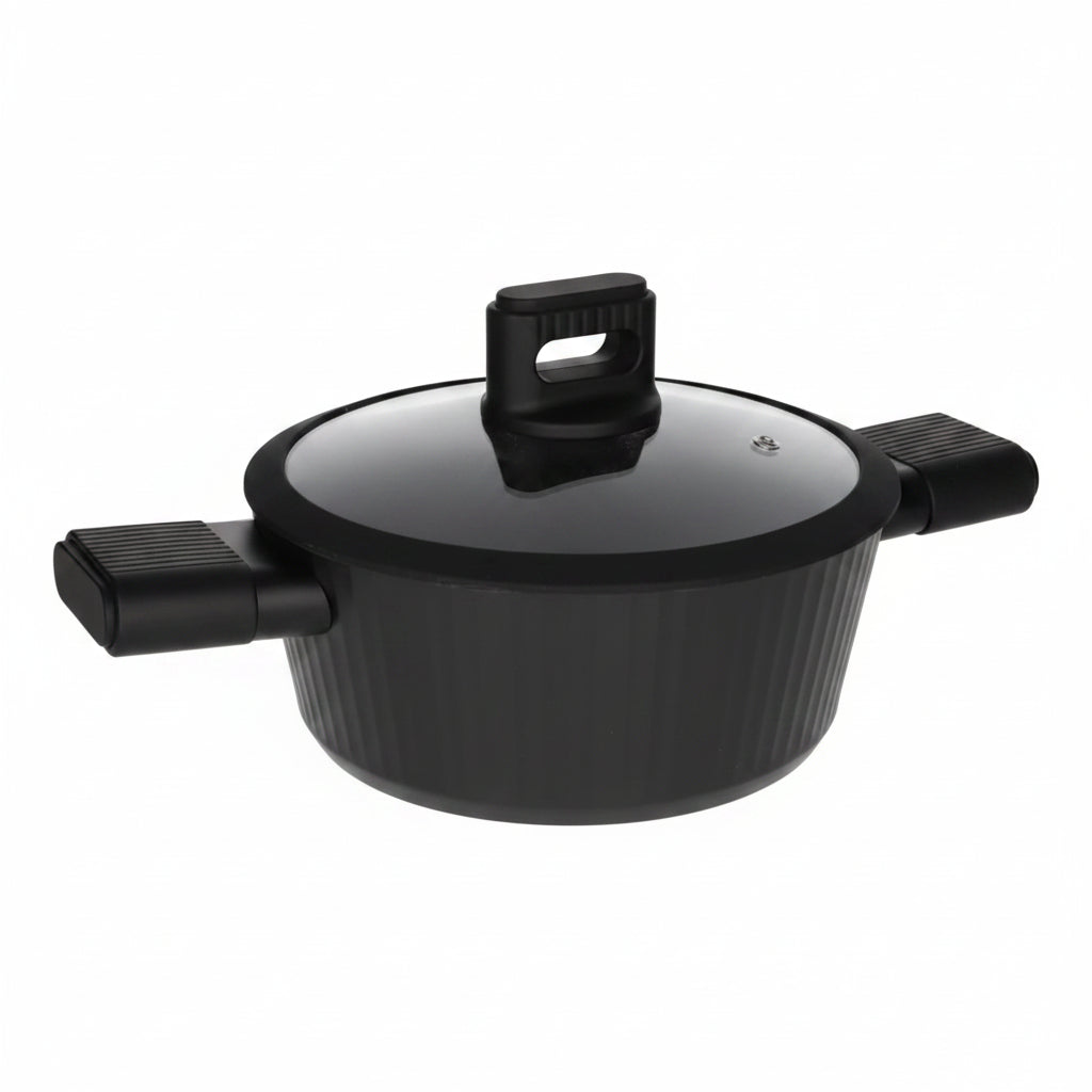 Aluminum Non Stick Casserole Pot 2.2L