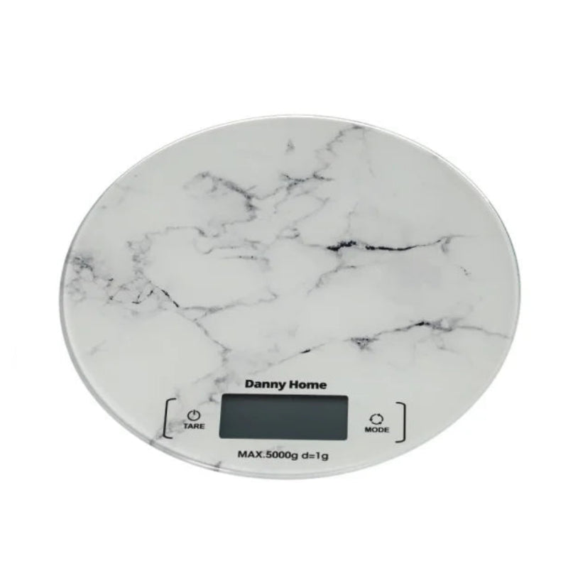 Digital Kitchen Scale 5kg Marble Style