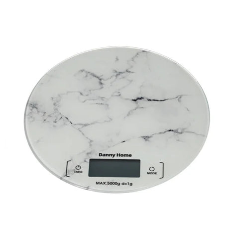 Digital Kitchen Scale 5kg Marble Style