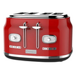 Westinghouse Retro 4 Slice Toaster Red